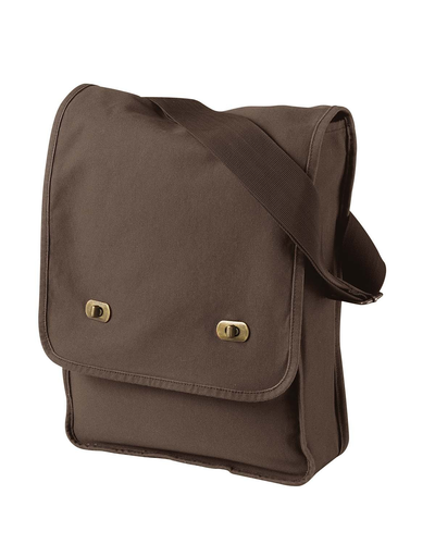 Pigment-Dyed Canvas Field Bag - Java