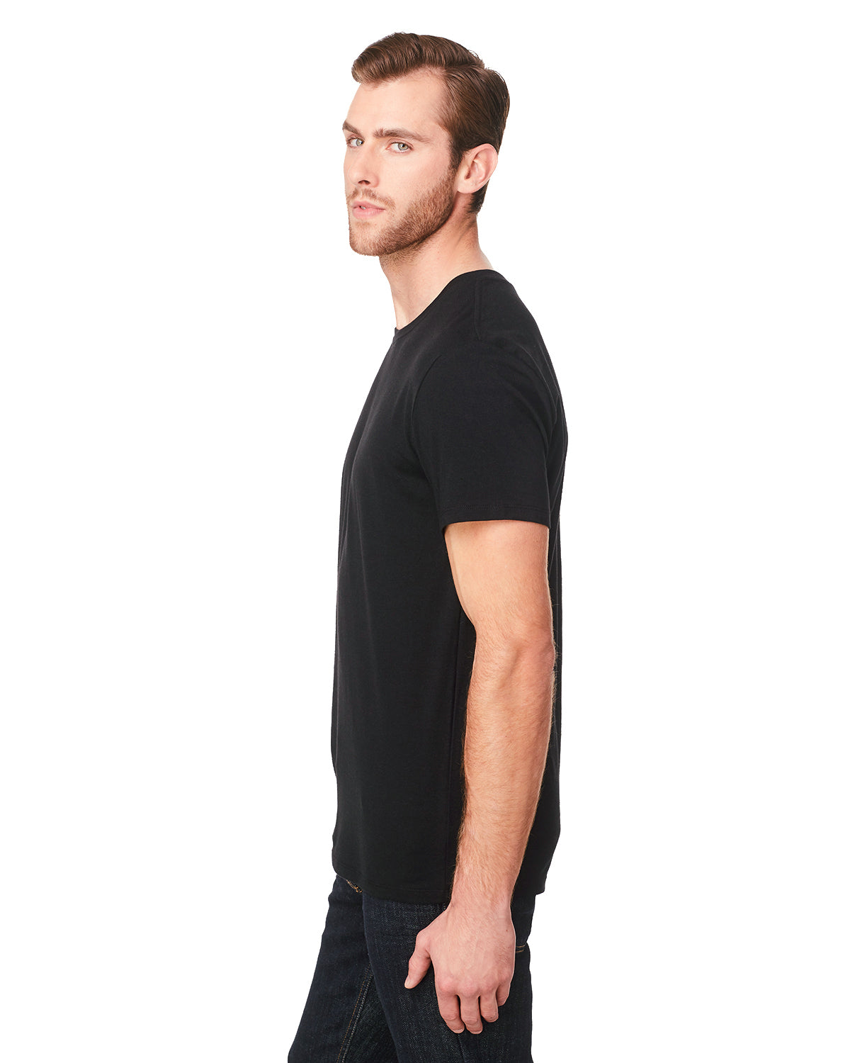 Unisex Triblend Short-Sleeve T-Shirt - Solid Black Triblend