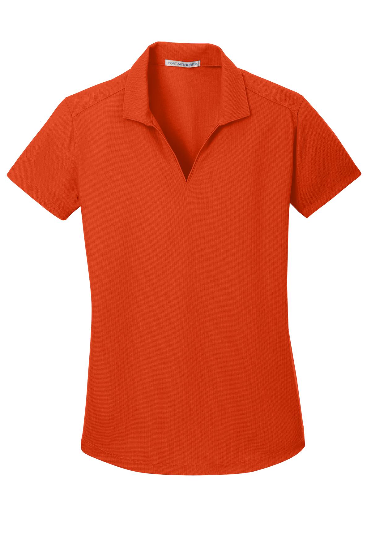 Women's Dry Zone Grid Polo - Autumn Orange
