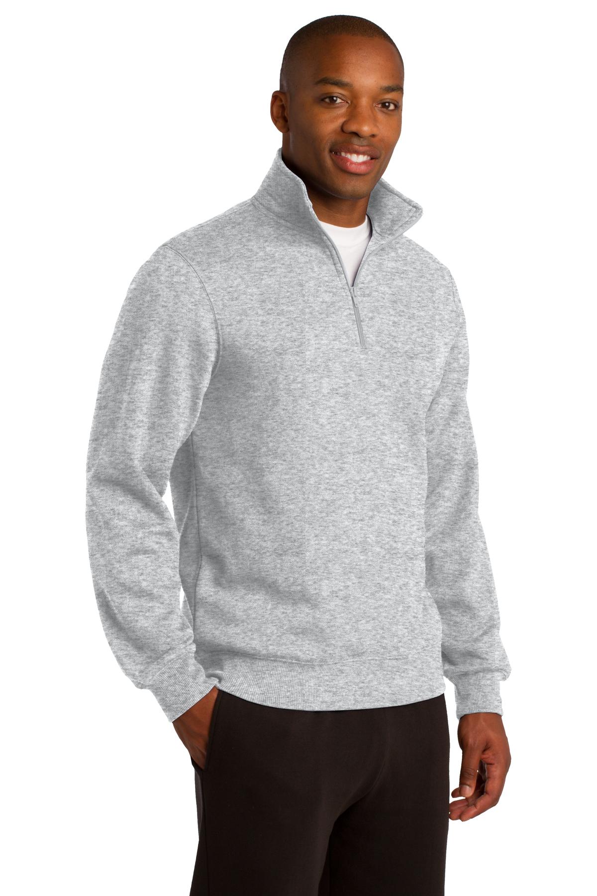 1/4-Zip Sweatshirt - Athletic Heather