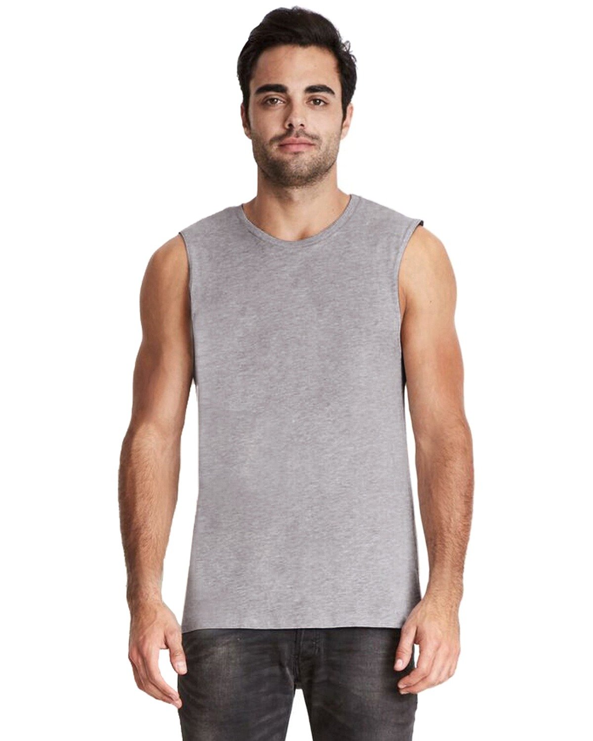 Men's Muscle Tank - Heather Gray