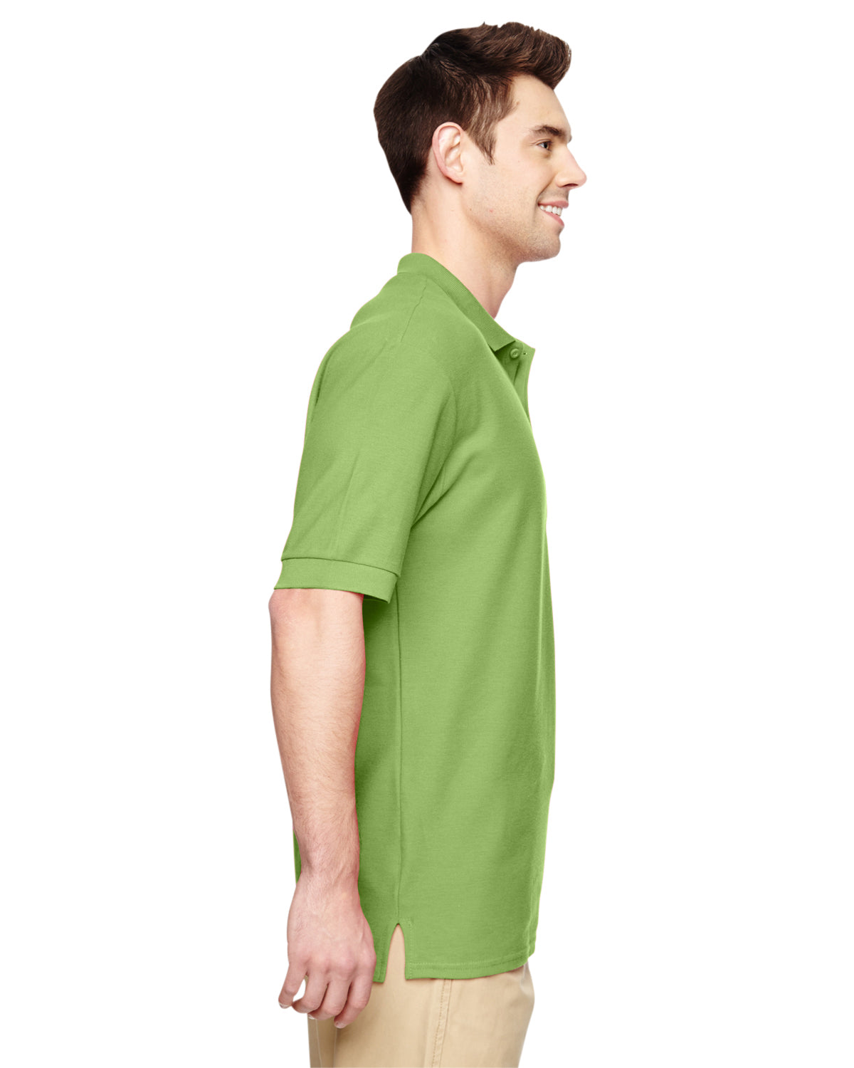Unisex Premium Cotton®  Double Piqué Polo - Kiwi