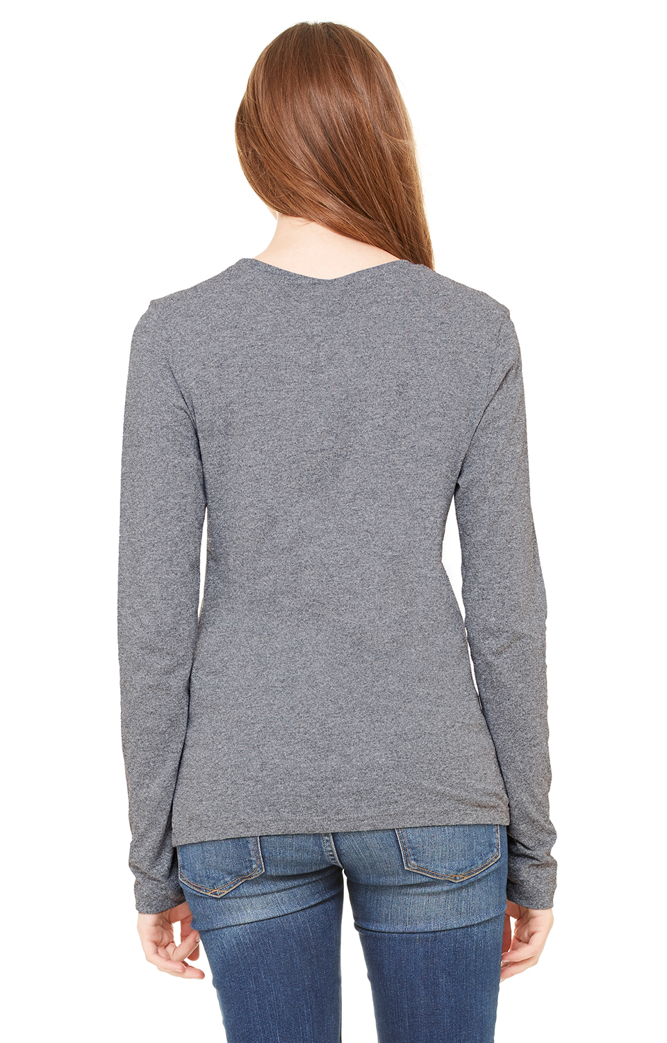 Women's Jersey Long-Sleeve T-Shirt - Heather Deep