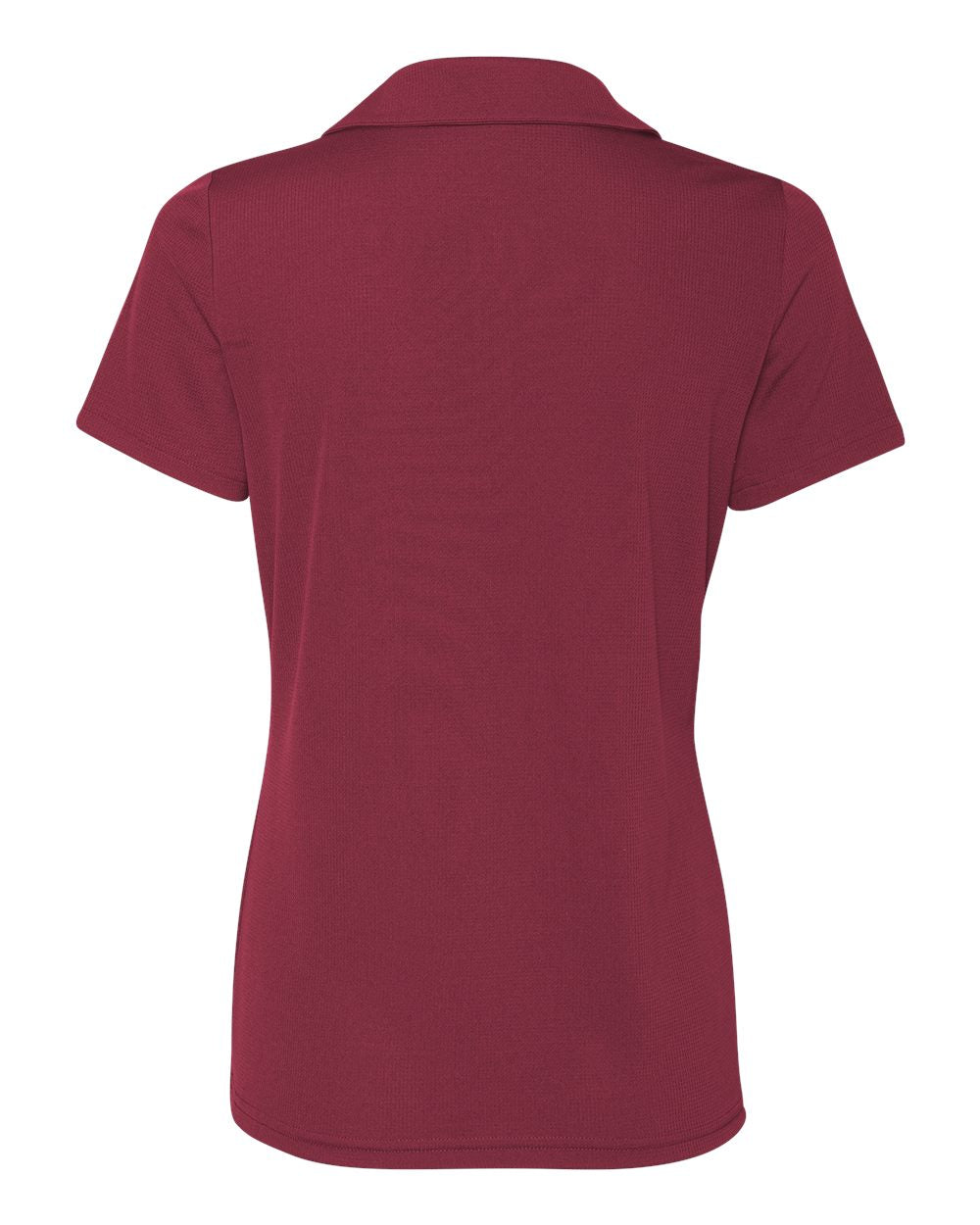 Women's Performance 3-Button Mesh Sport Shirt - Sport Maroon