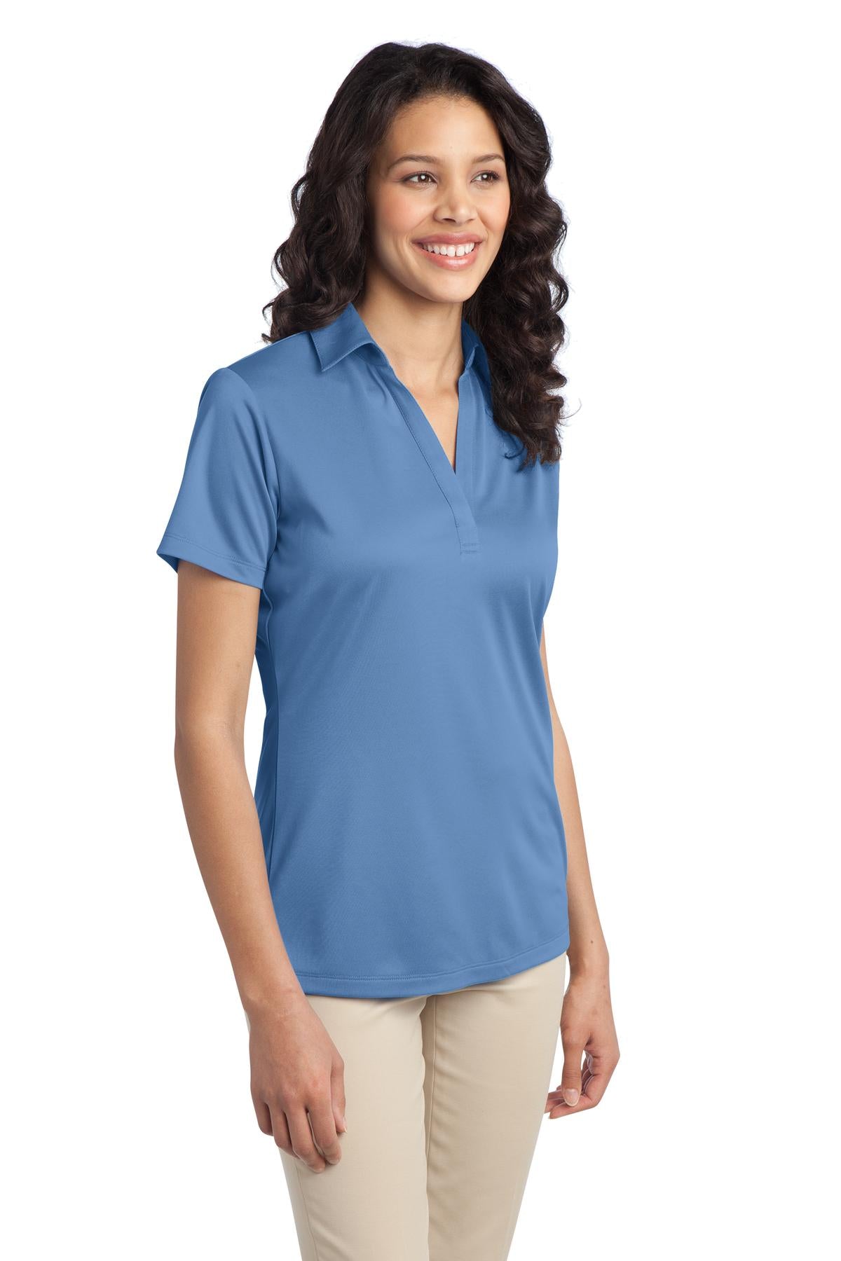 Women's Silk Touch Performance Polo - Carolina Blue