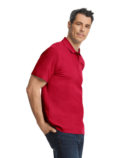 Softstyle Unisex Pique Polo - Cherry Red