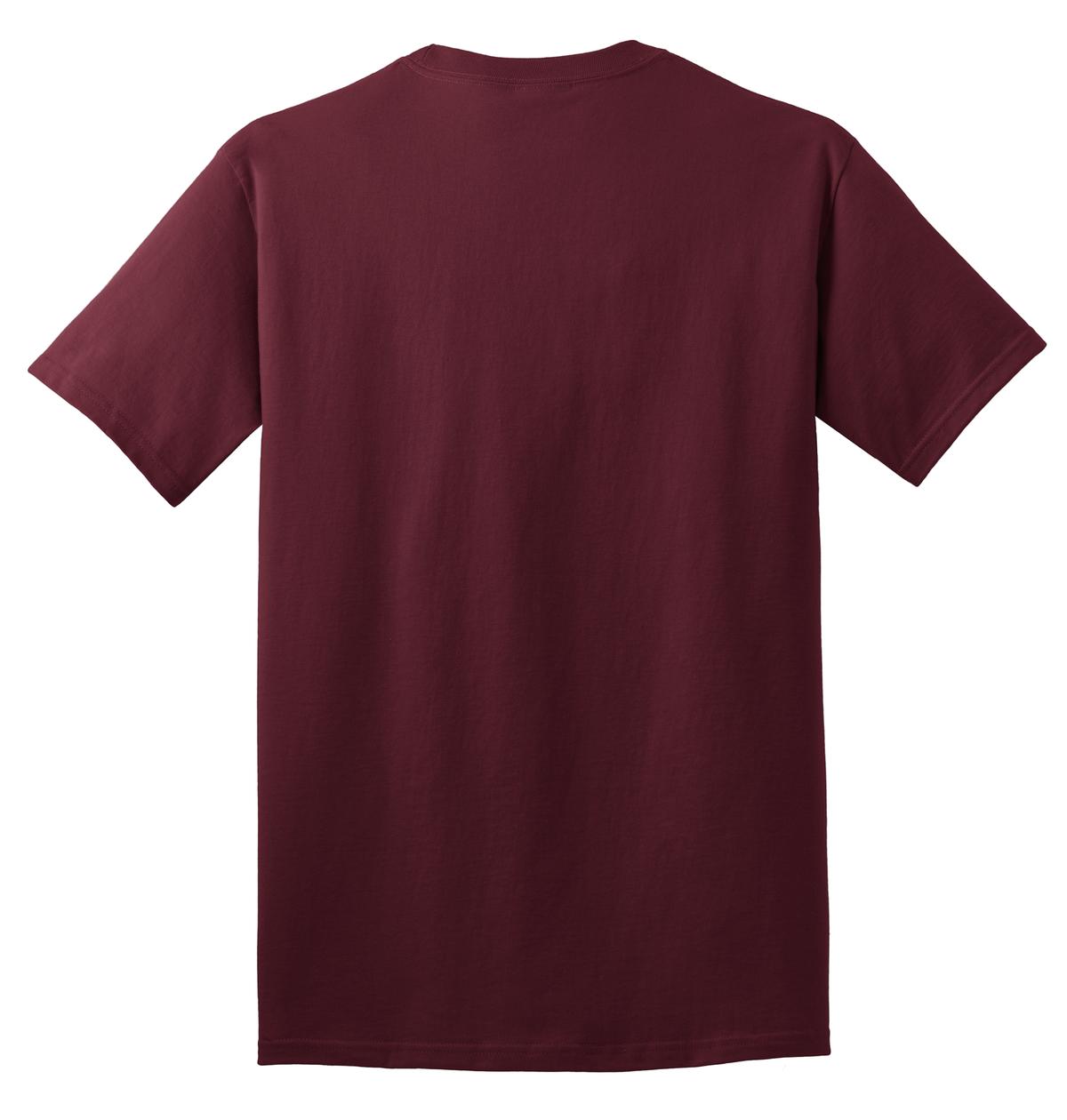 Unisex Core Cotton Tee - Athletic Maroon