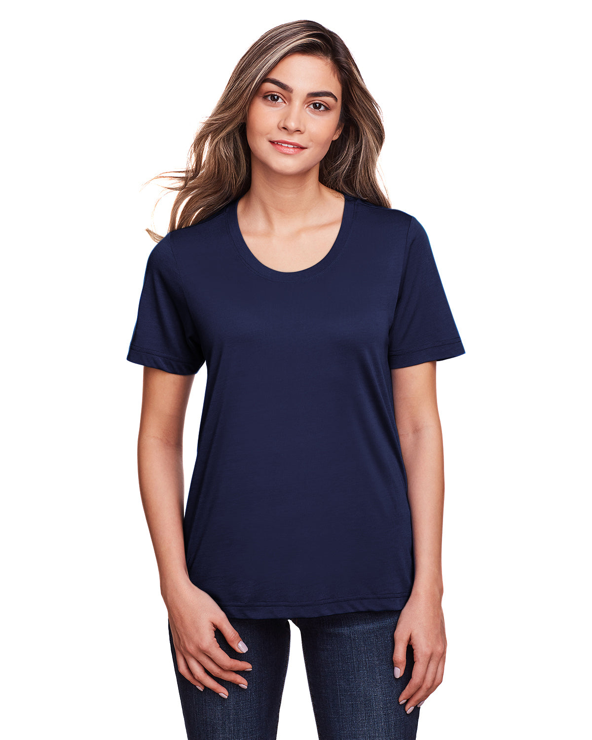 Women's Fusion ChromaSoft��� Performance T-Shirt - Classic Navy