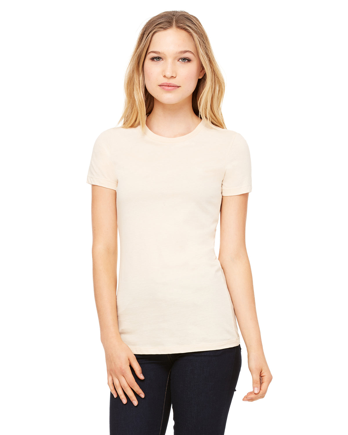 Women's Junior Fit Favorite T-Shirt - Soft Cream