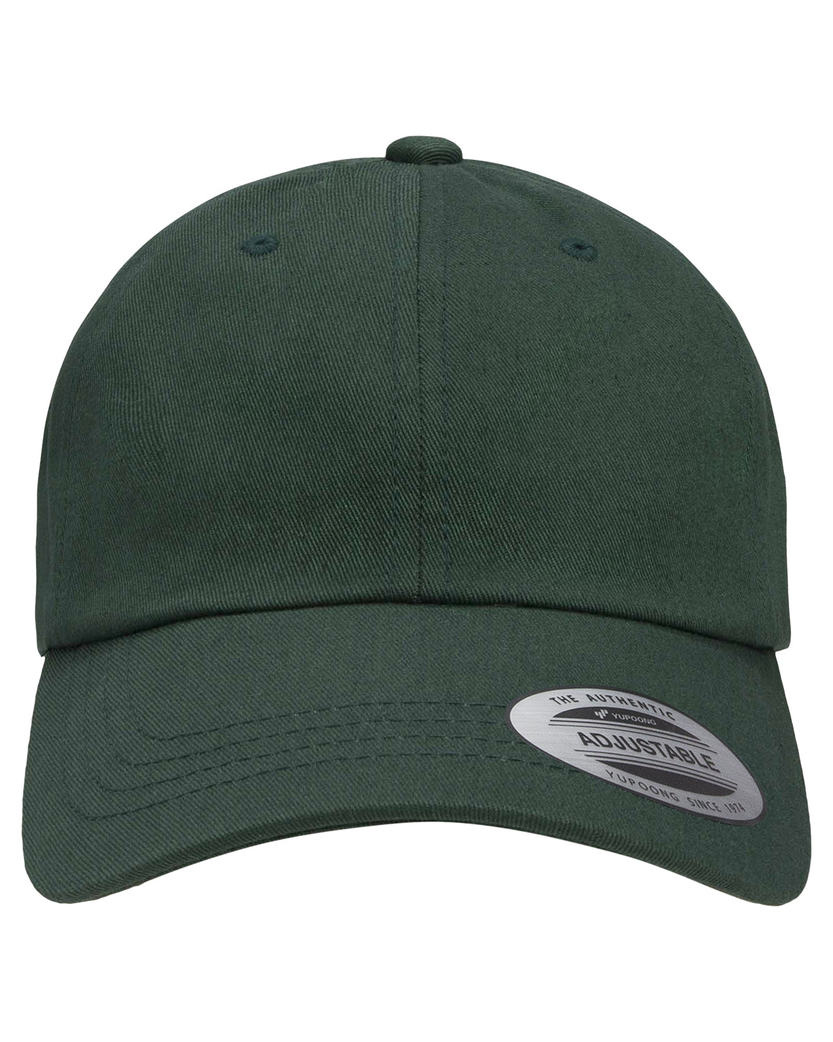 Unisex Low-Profile Cotton Twill Dad Cap - Spruce