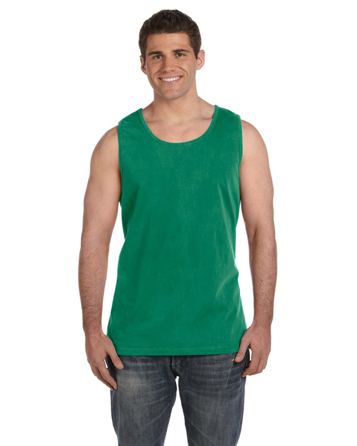 Unisex Heavyweight RS Tank - Grass