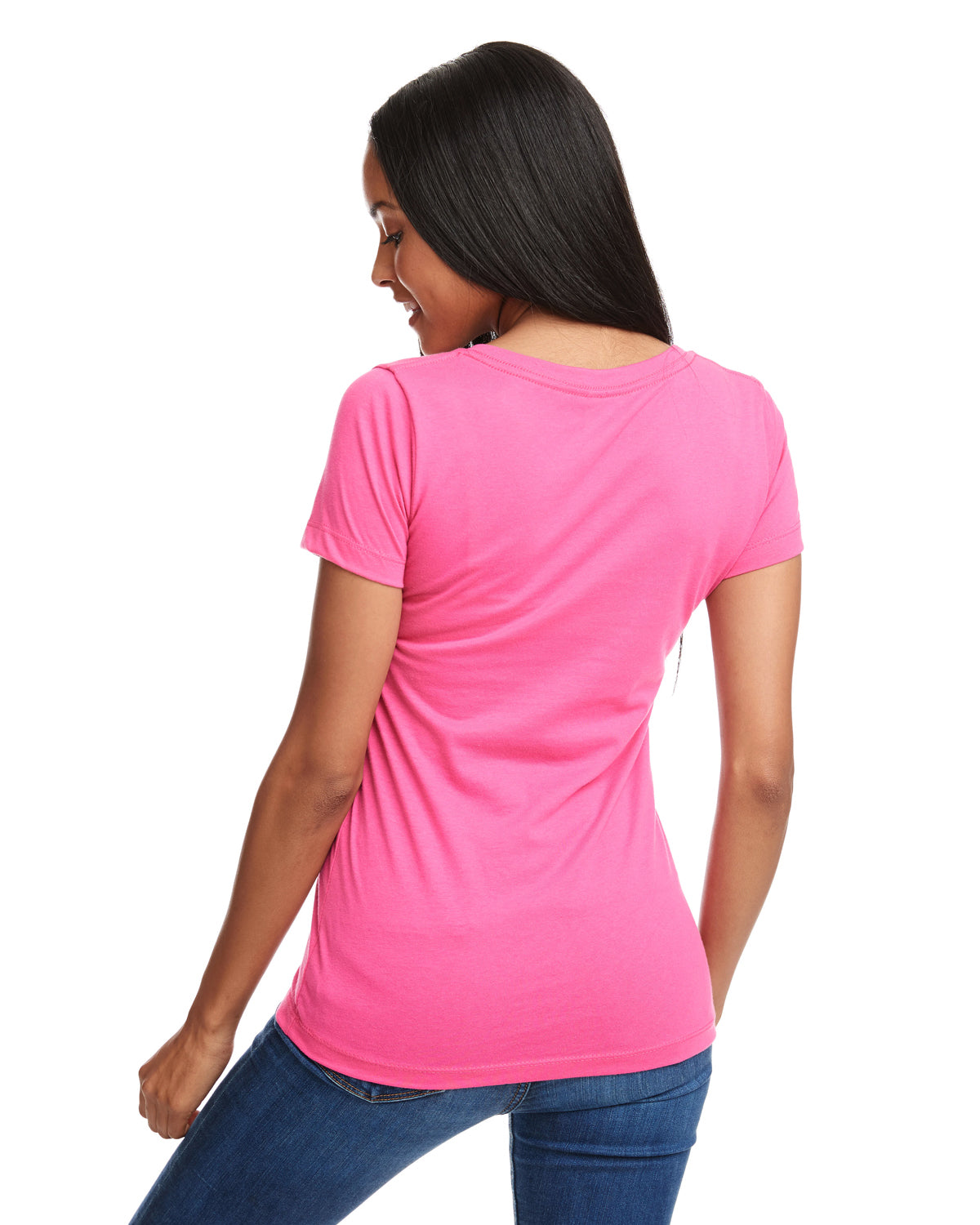 Women's 'Junior fit' Ideal V - Raspberry
