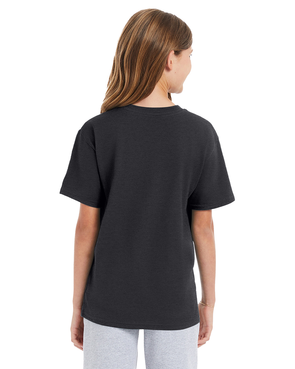 Youth Perfect-T Short Sleeve Tee - Charcoal Heather