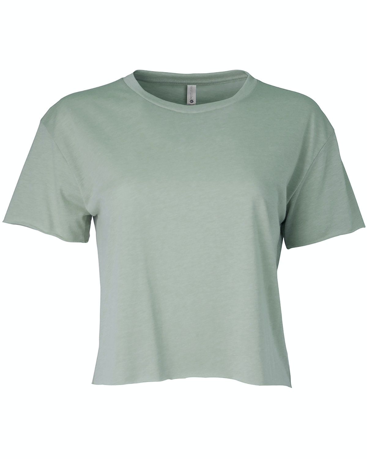 Women's Festival Cali Crop T-Shirt - Stonewash Green