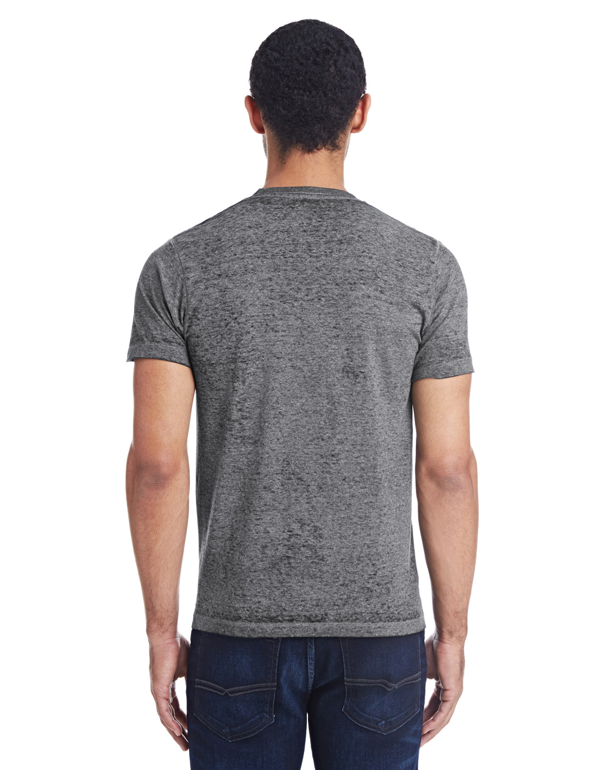 Unisex Acid Wash T-Shirt - Twilight Black