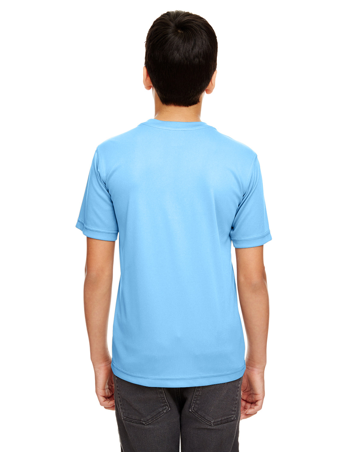 Youth Cool & Dry Basic Performance T-Shirt - Columbia Blue