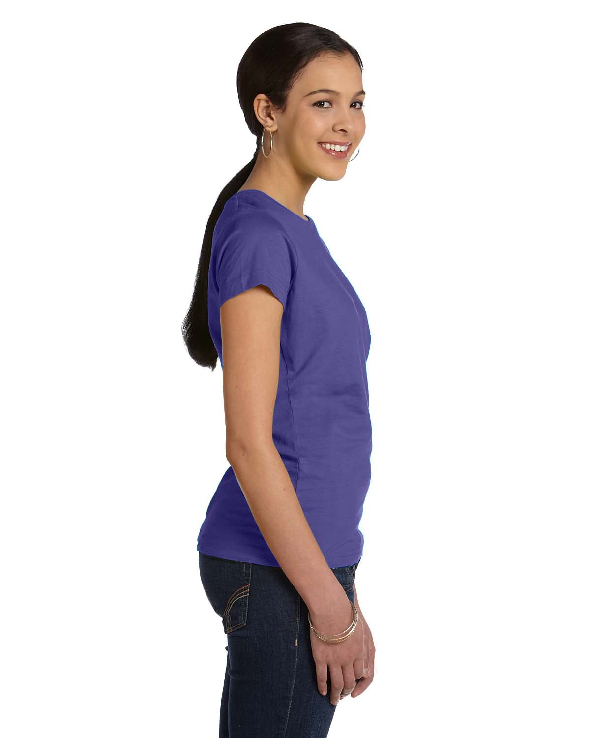 Women's Fine Jersey T-Shirt - Purple