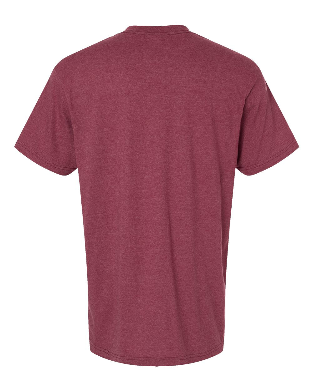Unisex CVC T-Shirt - Heather Cranberry