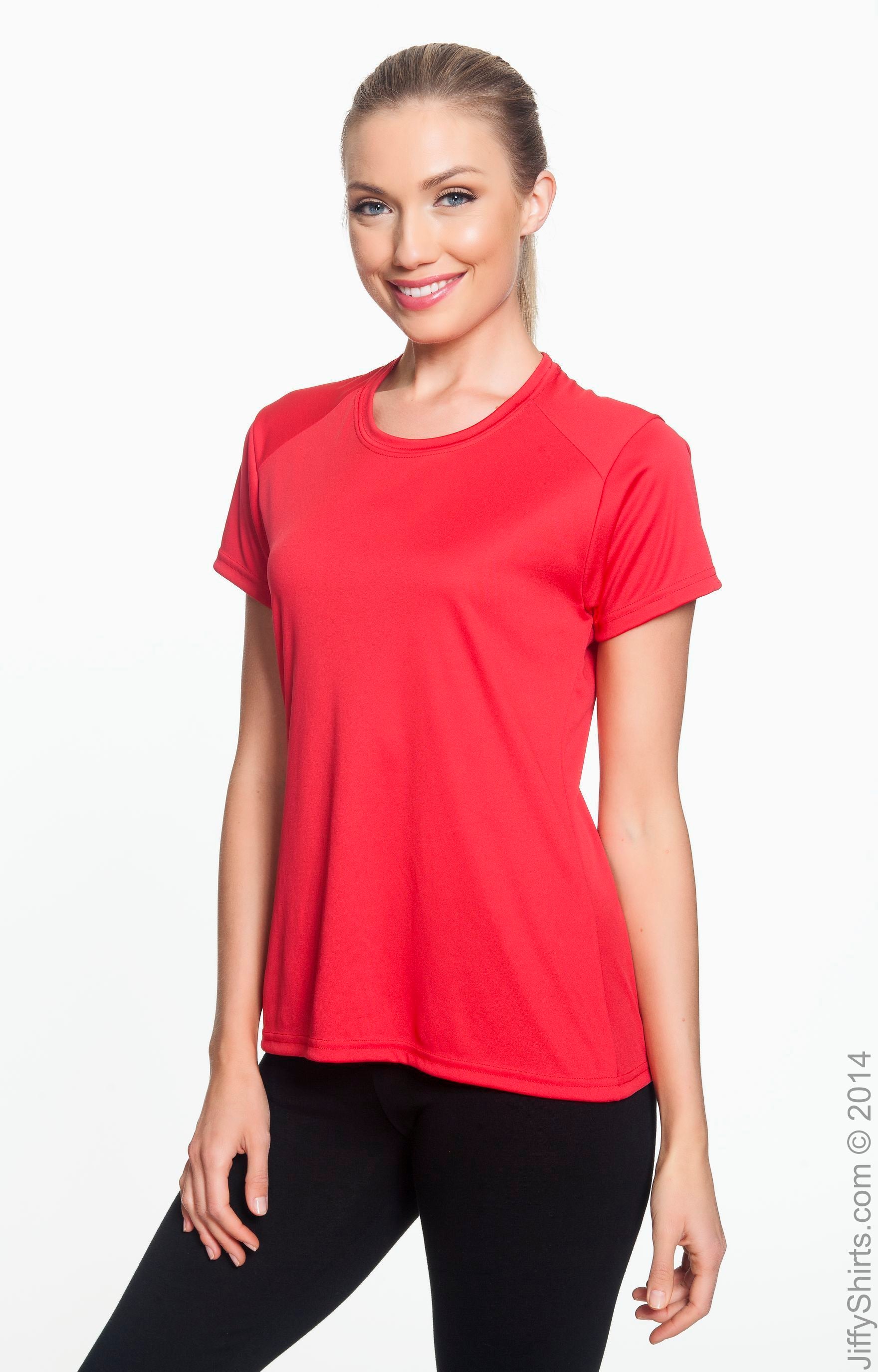 Women's Cooling Performance T-Shirt - Scarlet
