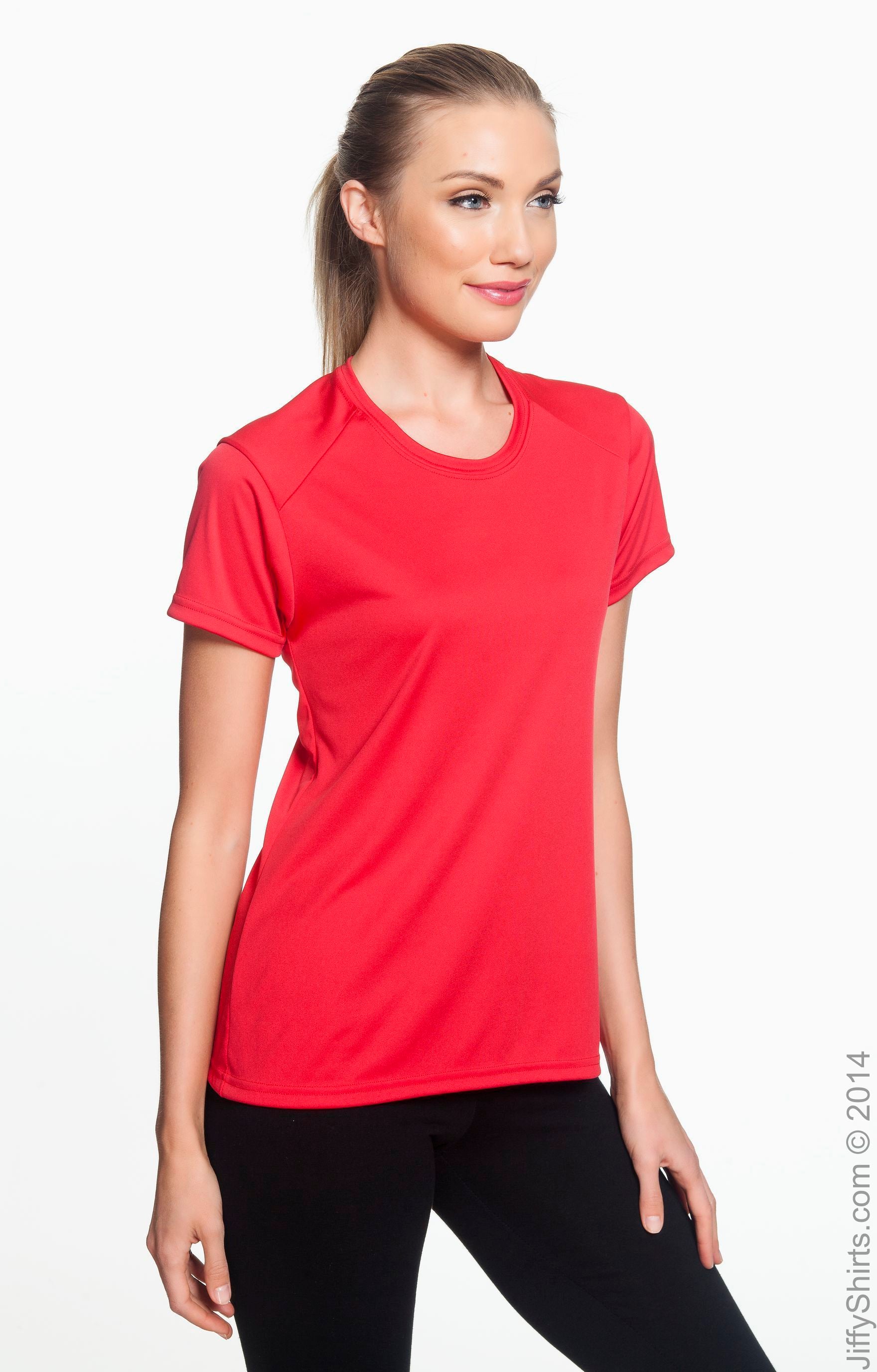Women's Cooling Performance T-Shirt - Scarlet