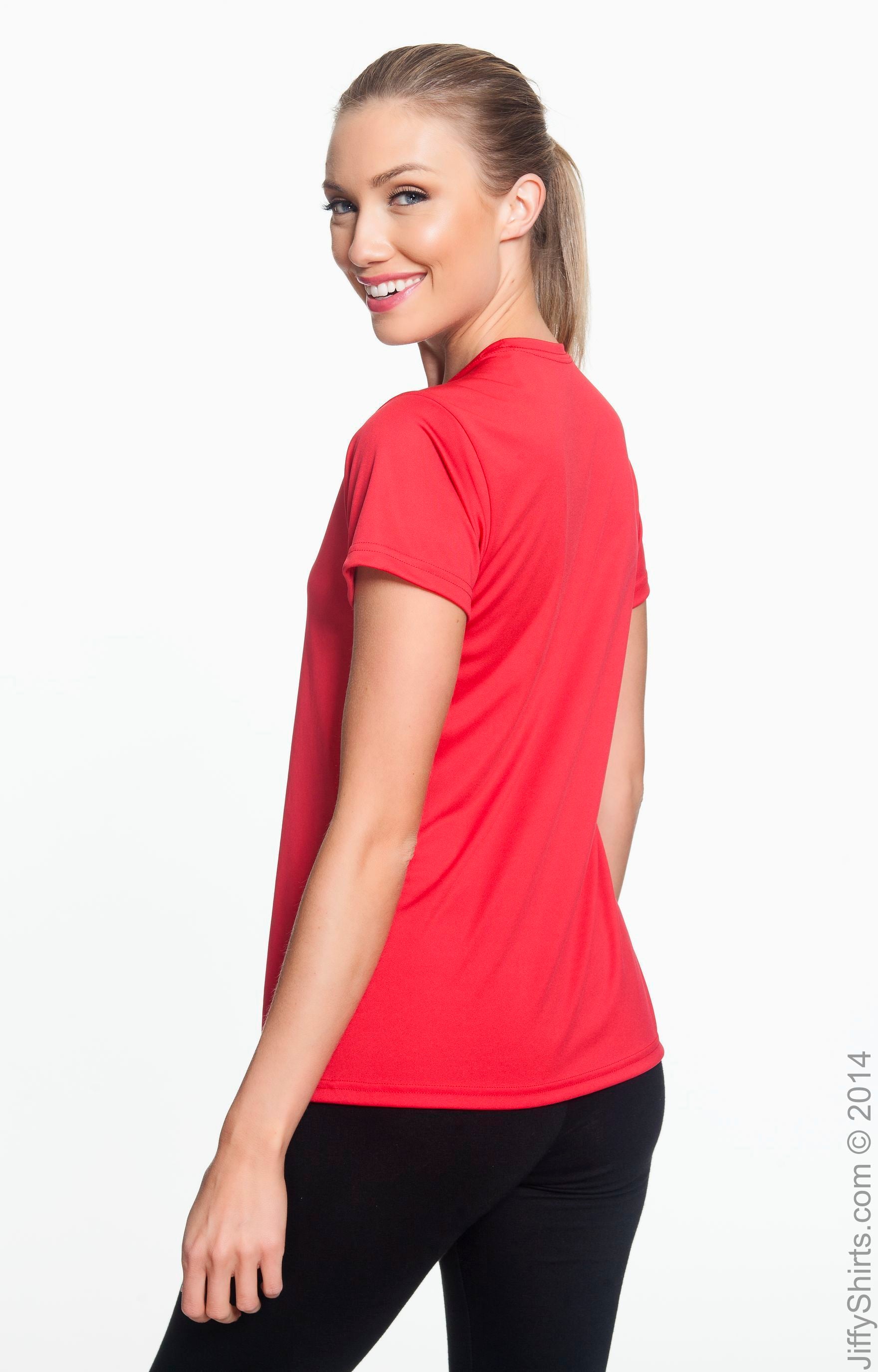 Women's Cooling Performance T-Shirt - Scarlet