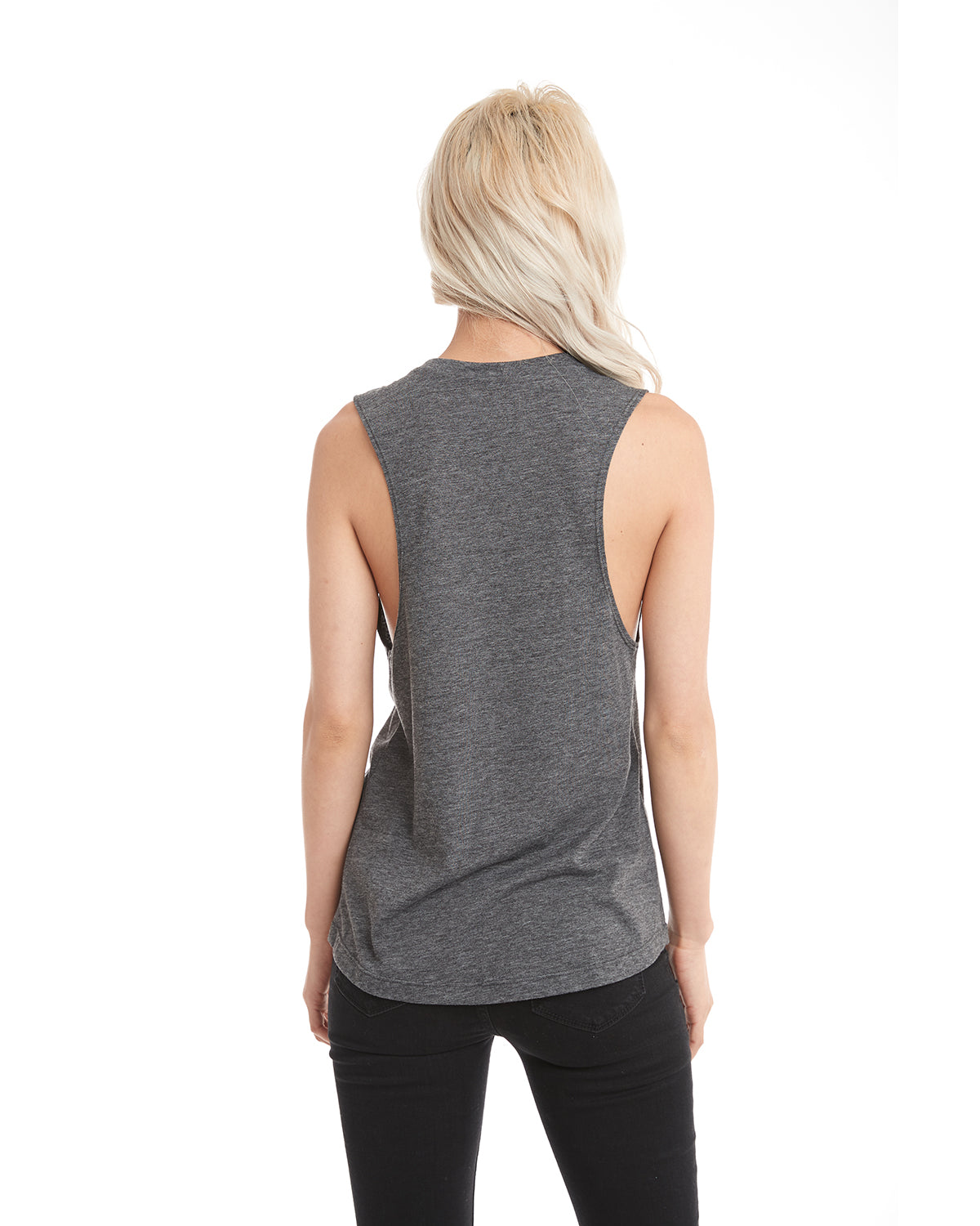 Women's Festival Muscle Tank - Charcoal