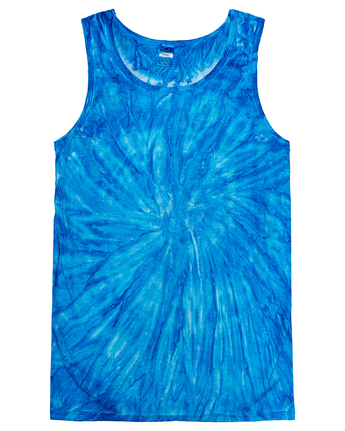 Unisex 100% Cotton Tank Top - NEON BLUEBERRY