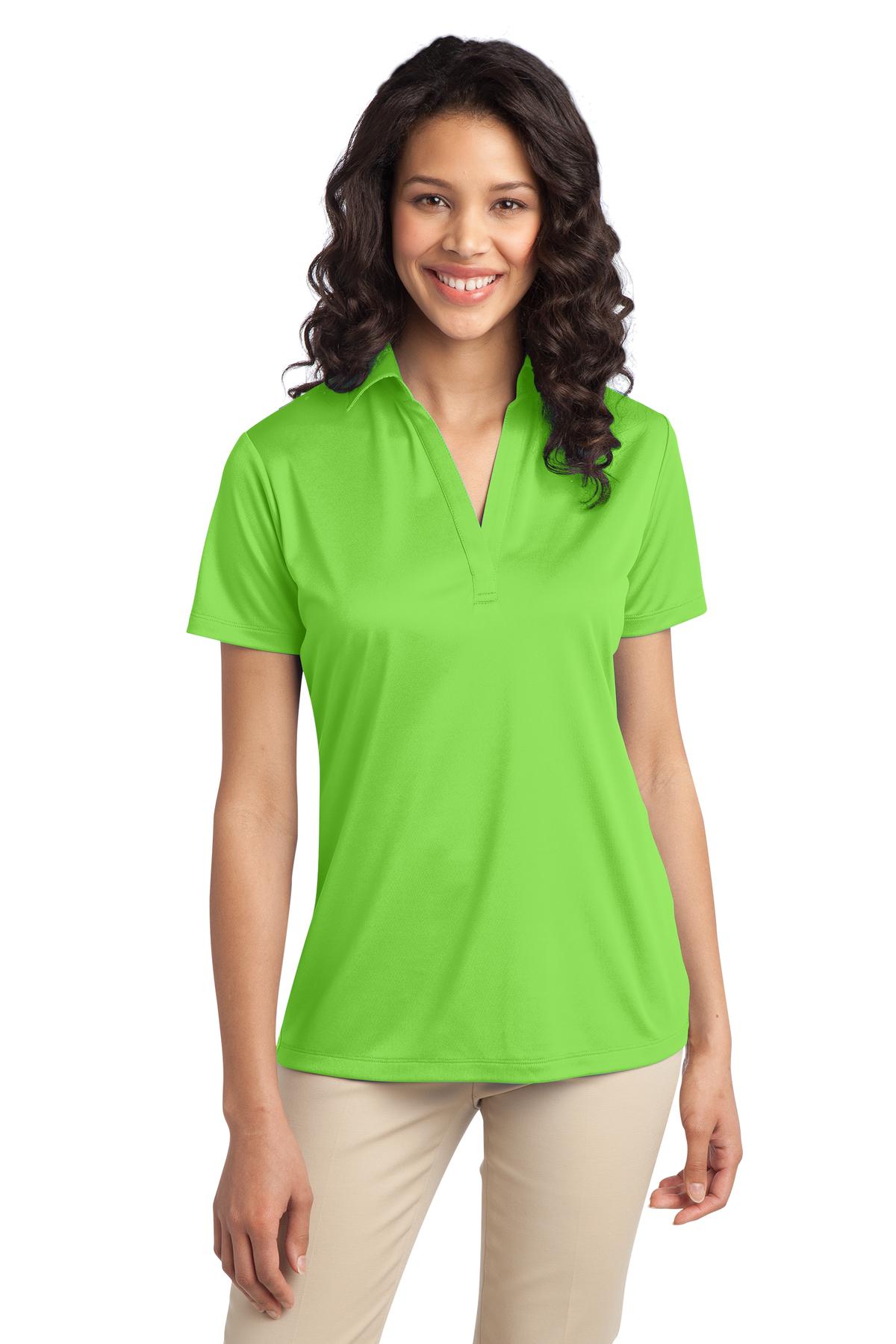 Women's Silk Touch Performance Polo - Lime
