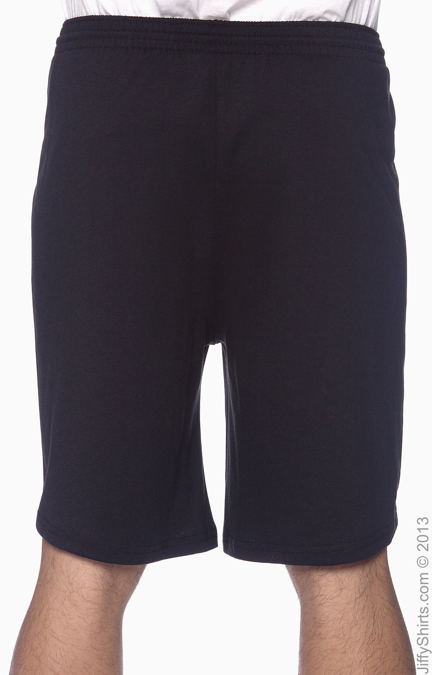 Unisex Longer-Length Jersey Short - Black