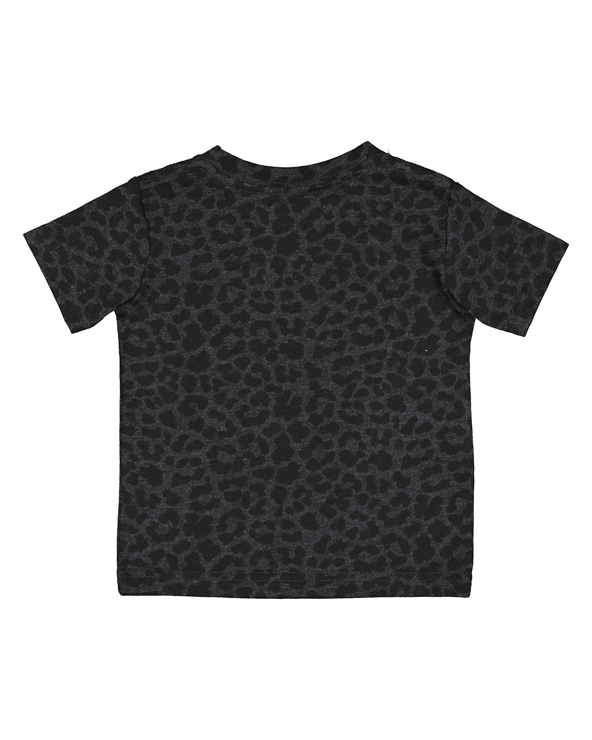 Infant Fine Jersey T-Shirt - Black Leopard