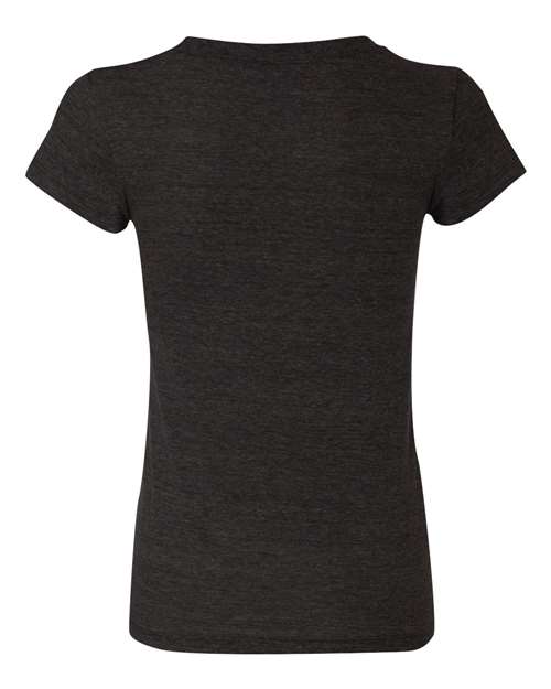 BELLA + CANVAS 8413 Charcoal Black Triblend — back