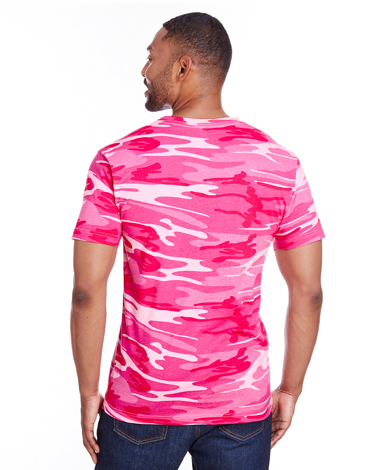 Camo T-Shirt - Pink Woodland