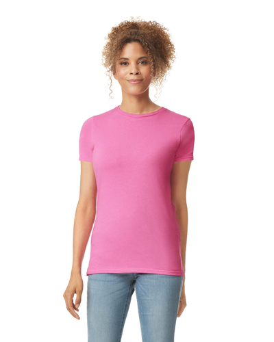 Women's Softstyle® Fitted T-Shirt - Azalea