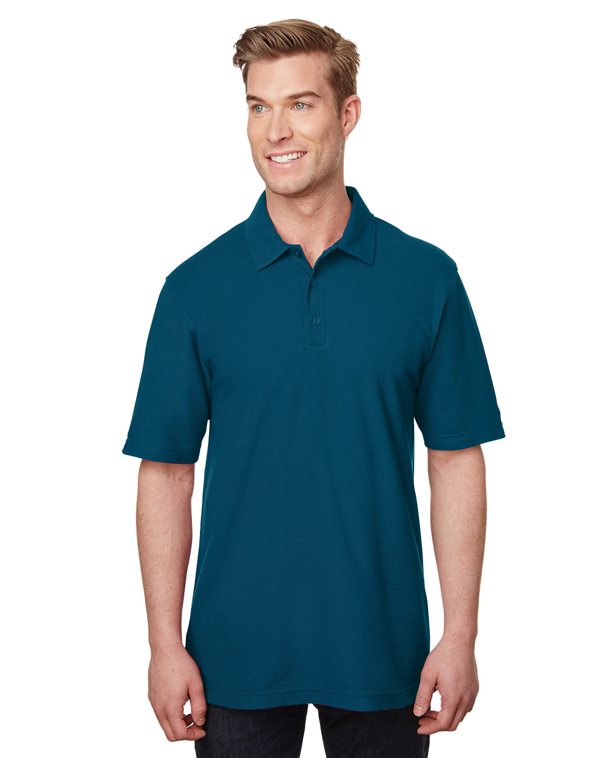 Dryblend�� Unisex CVC Polo - Legion Blue