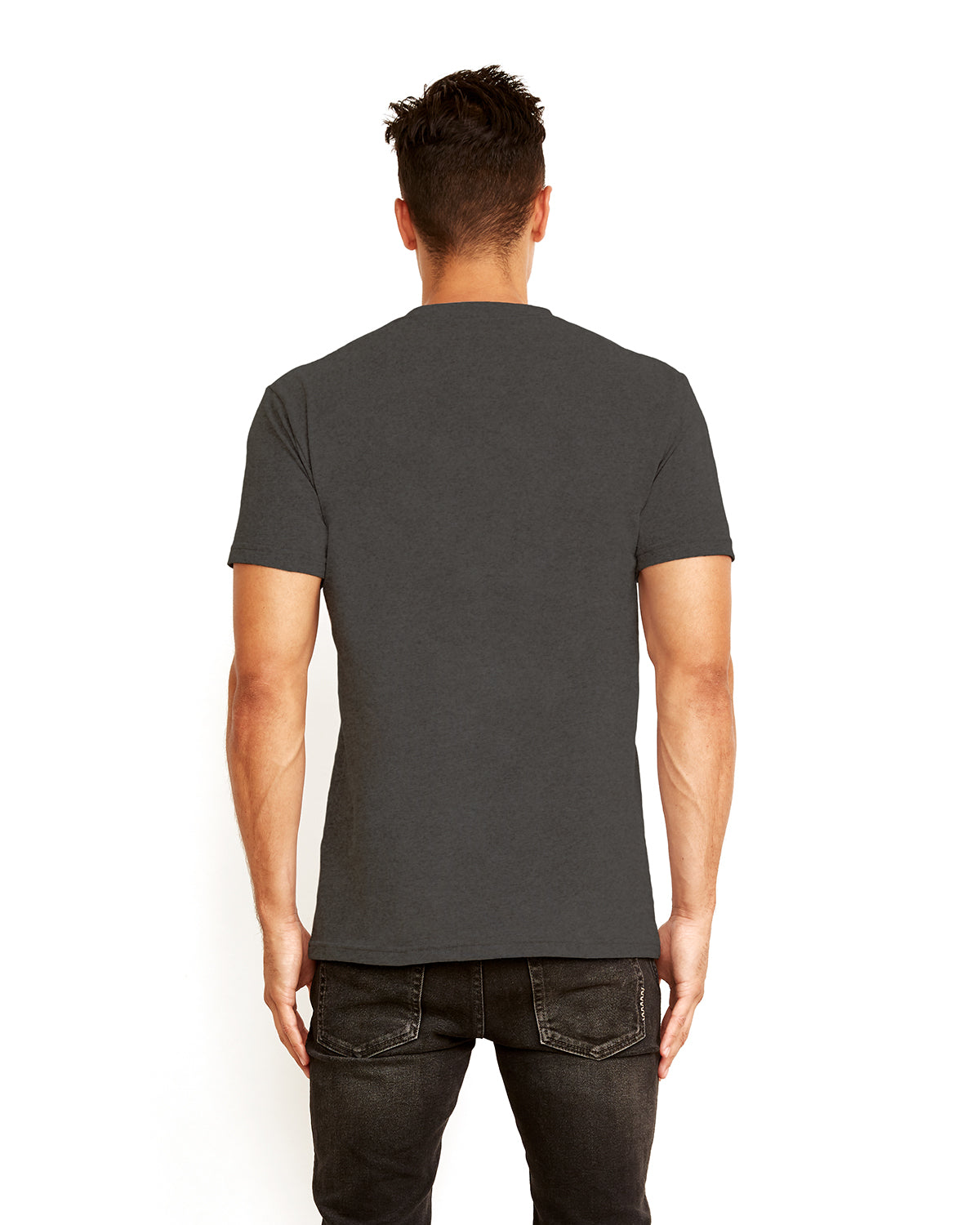 Men's Sueded Crew - Heather Charcoal