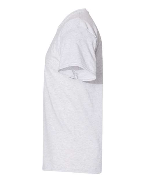 Hanes 5170 Ash — direct side