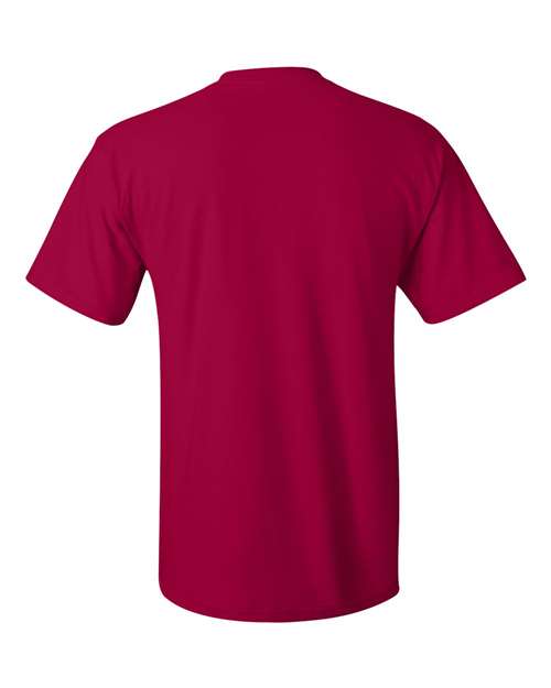 Hanes 5590 Deep Red — back