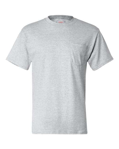 Hanes 5190 Ash — front