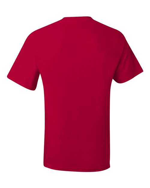 Hanes 5190 Deep Red — back