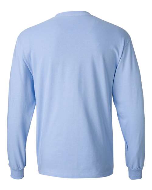Hanes 5186 Light Blue — back