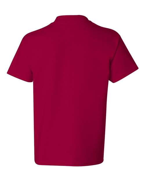 Hanes 5450 Deep Red — back