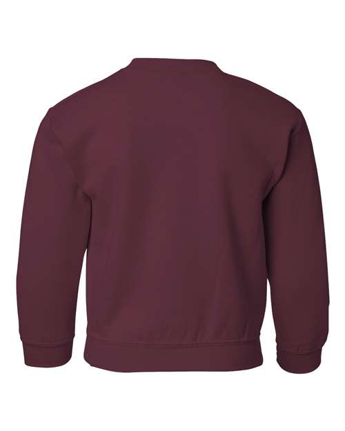 Gildan 18000B Maroon — back