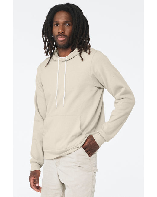 Unisex Sponge Fleece Pullover Hoodie - Heather Dust