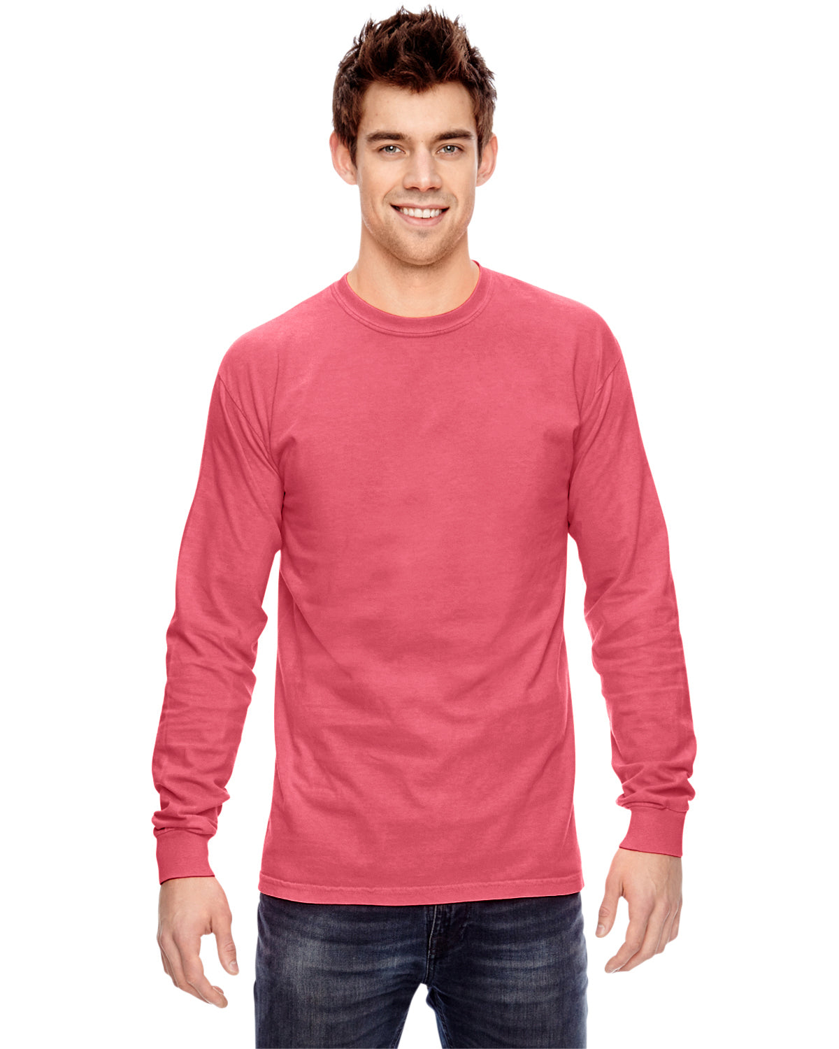 Unisex Heavyweight RS Long-Sleeve T-Shirt - Watermelon
