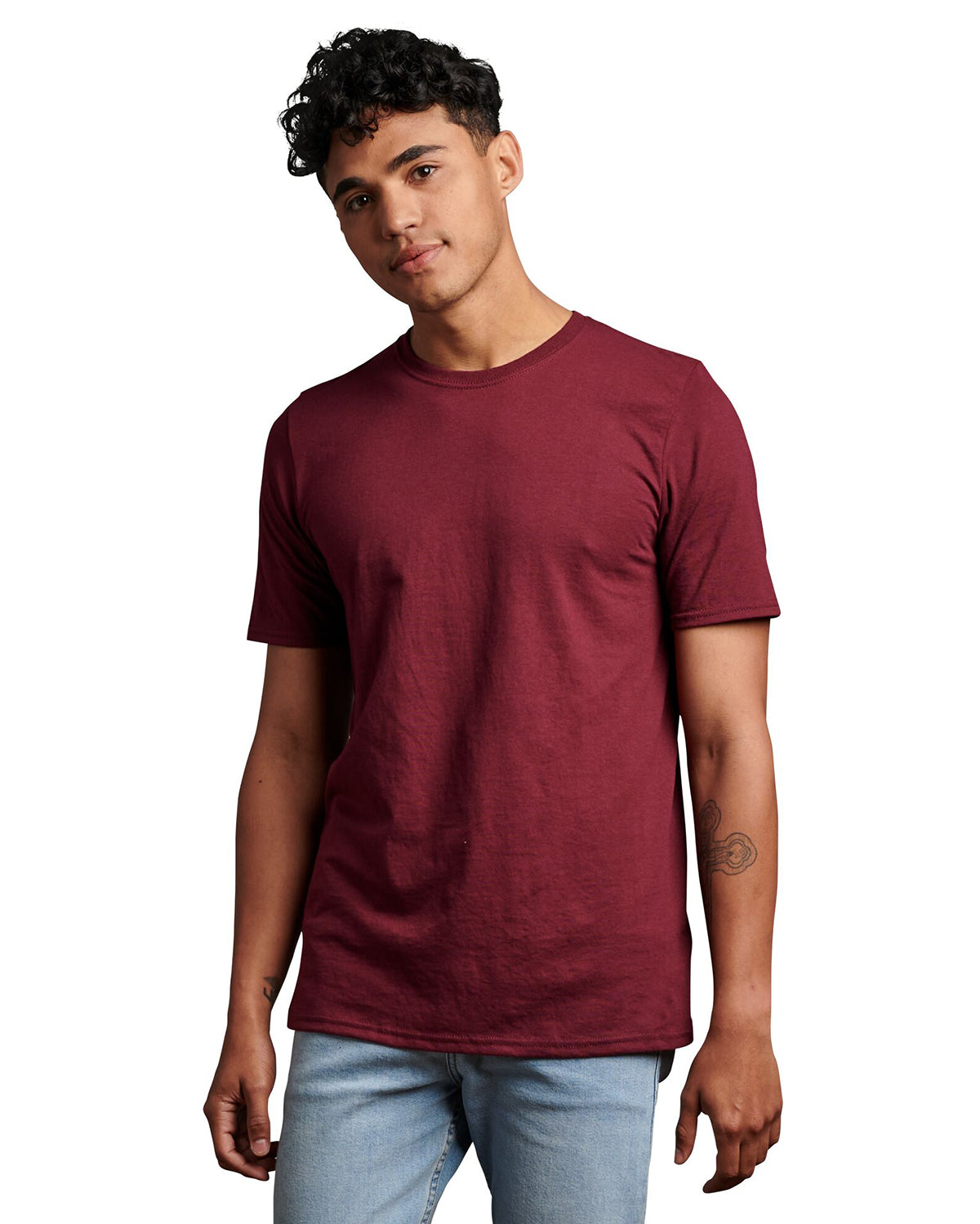 Essential 60/40 Performance T-Shirt - Maroon