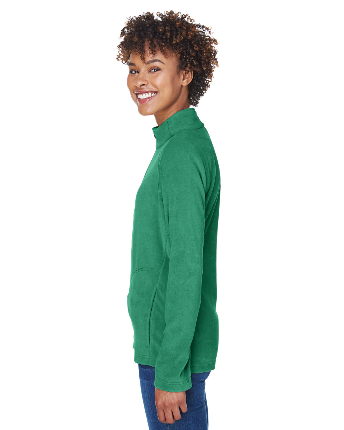 Women's Campus Microfleece Jacket - Sport Kelly