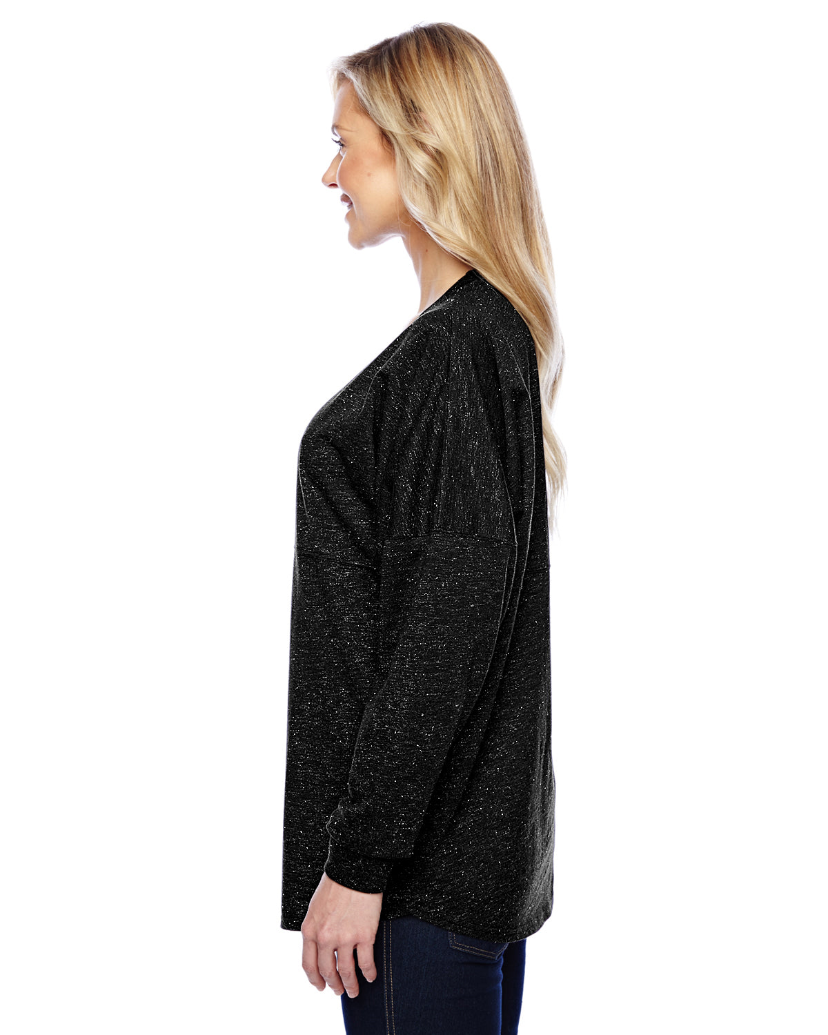Unisex Game Day Jersey - Black Glitter