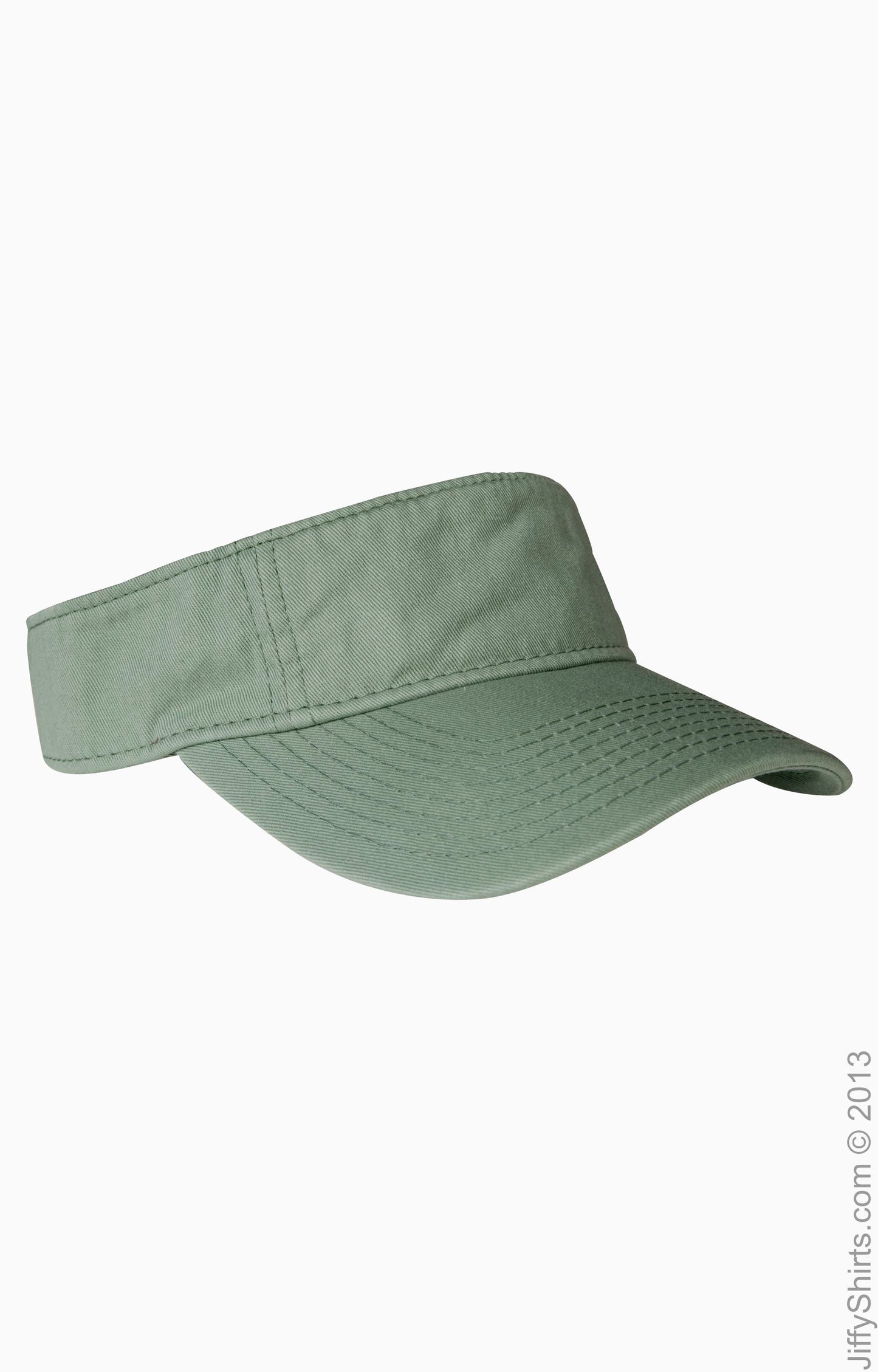 Direct-Dyed Twill Visor - Cilantro