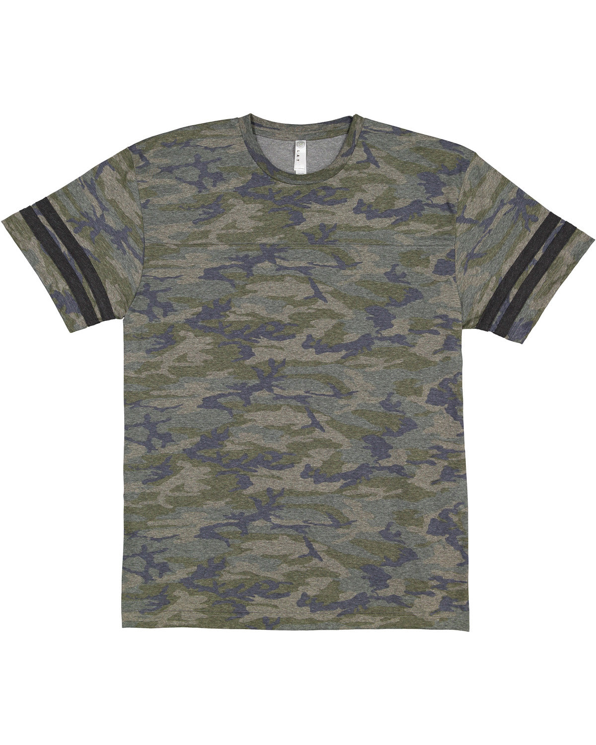 Men's Football T-Shirt - Vintage Camo / Vintage Smoke
