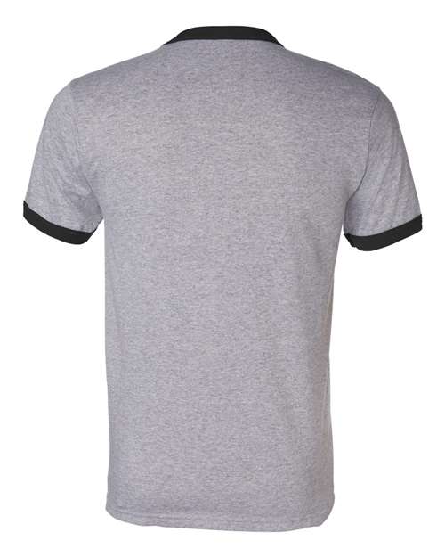 Augusta Sportswear 710 Athletic Heather/ Black — back